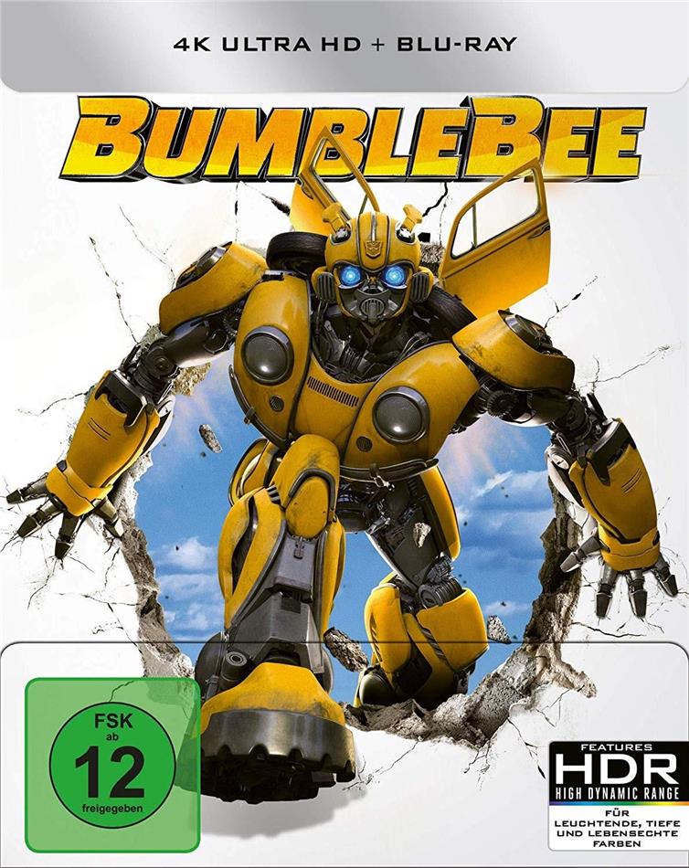 Bumblebee (2018) Édition Limitée, Steelbook, 4K Ultra HD + Blu-ray