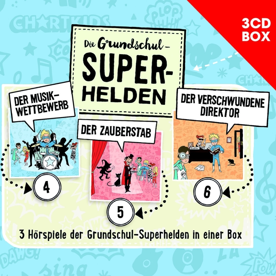 Grundschul-Superhelden - Box Vol. 2 3 CDs