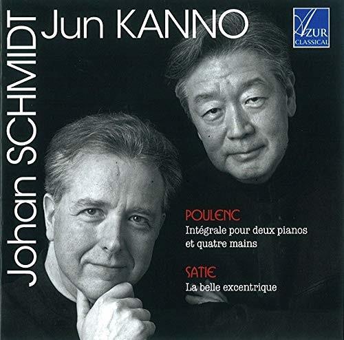 Jochen Schmidt, Jun Kanno, Francis Poulenc (1899-1963) & Erik Satie (1866-1925) - Intégrale Pour 2 Pianos & Quatre Mains