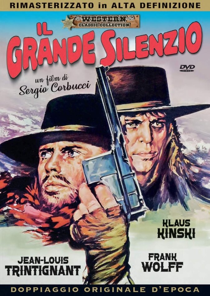 Il grande silenzio (1968) Classic Western Collection, Doppiaggio Originale D'epoca, HD-Remastered