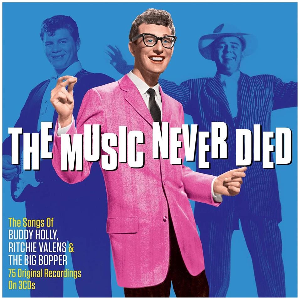 Buddy Holly & Ritchie Valens - Music Never Died 3 CDs