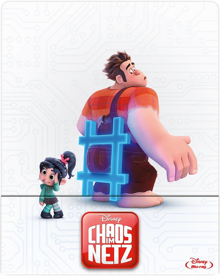 Chaos im Netz - Ralph reichts 2 (2018) Limited Edition, Steelbook