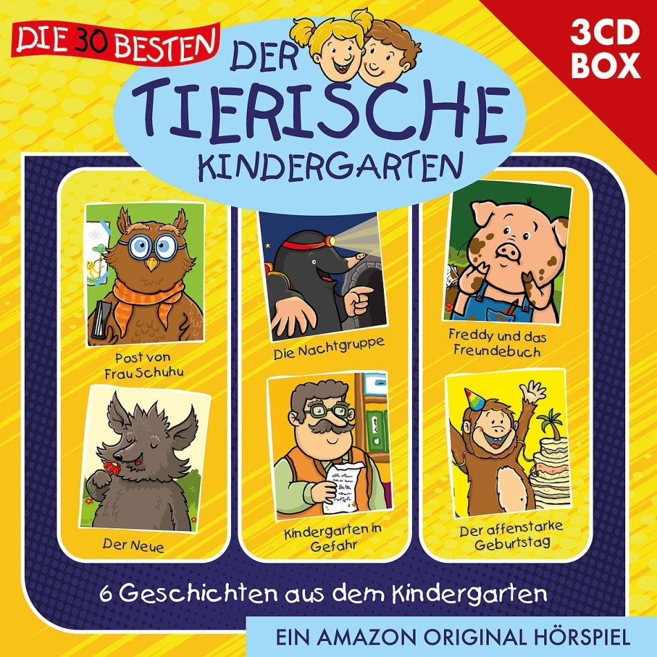 Der Tierische Kindergarten - 001: 3 CD-Box 3 CDs