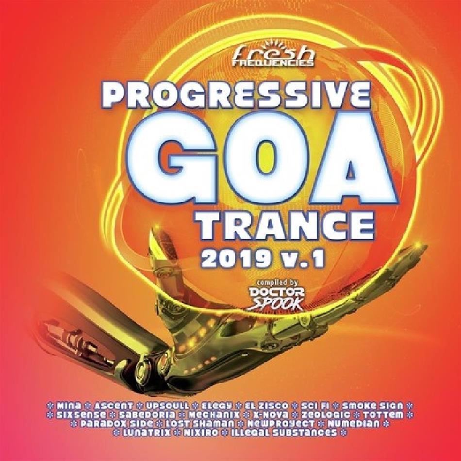 Progressive Goa 2019 Vol. 1 2 CD