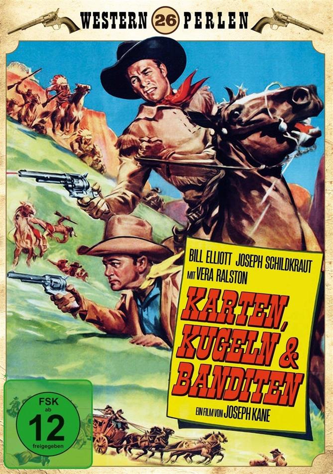 Karten, Kugeln & Banditen (1946) Western Perlen, s/w