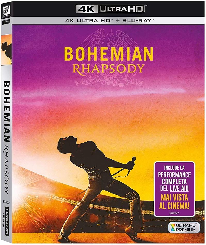 Bohemian Rhapsody (2018) 4K Ultra HD + Blu-ray