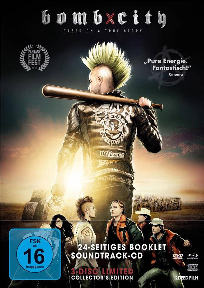Bomb City (2017) Limited Edition, Mediabook, Blu-ray + DVD + CD
