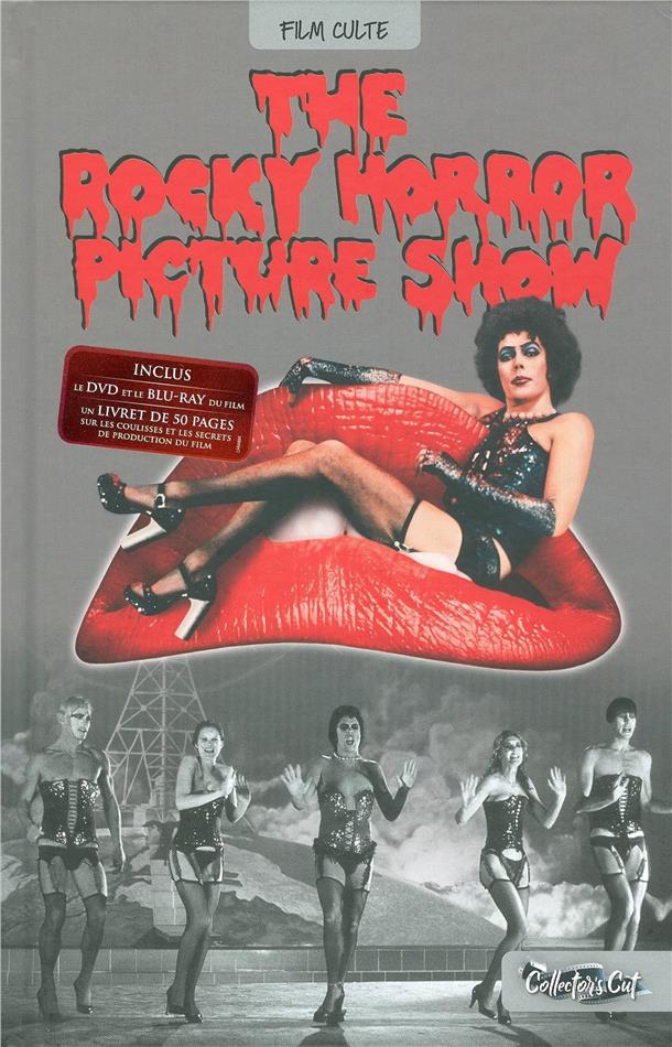 The Rocky Horror Picture Show (1975) Collector's Cut, Format A4, Film Culte, Digibook, Blu-ray + DVD