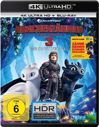 Drachenzähmen leicht gemacht 3 - Die geheime Welt (2019) (4K Ultra HD + Blu-ray)