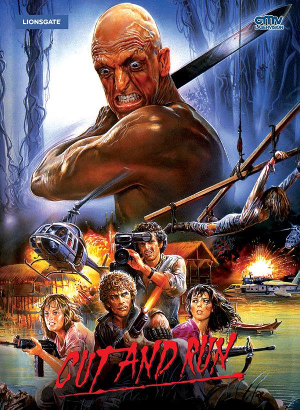 Cut and Run (1985) Cover A, Édition Limitée, Mediabook, Uncut, Blu-ray + DVD