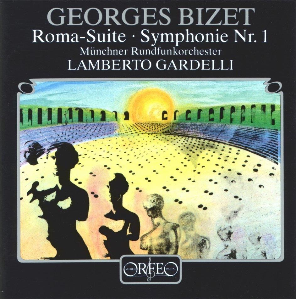 Georges Bizet (1838-1875), Lamberto Gardelli & Münchner Rundfunkorchester - Roma-Suite, Symphonie Nr. 1 LP