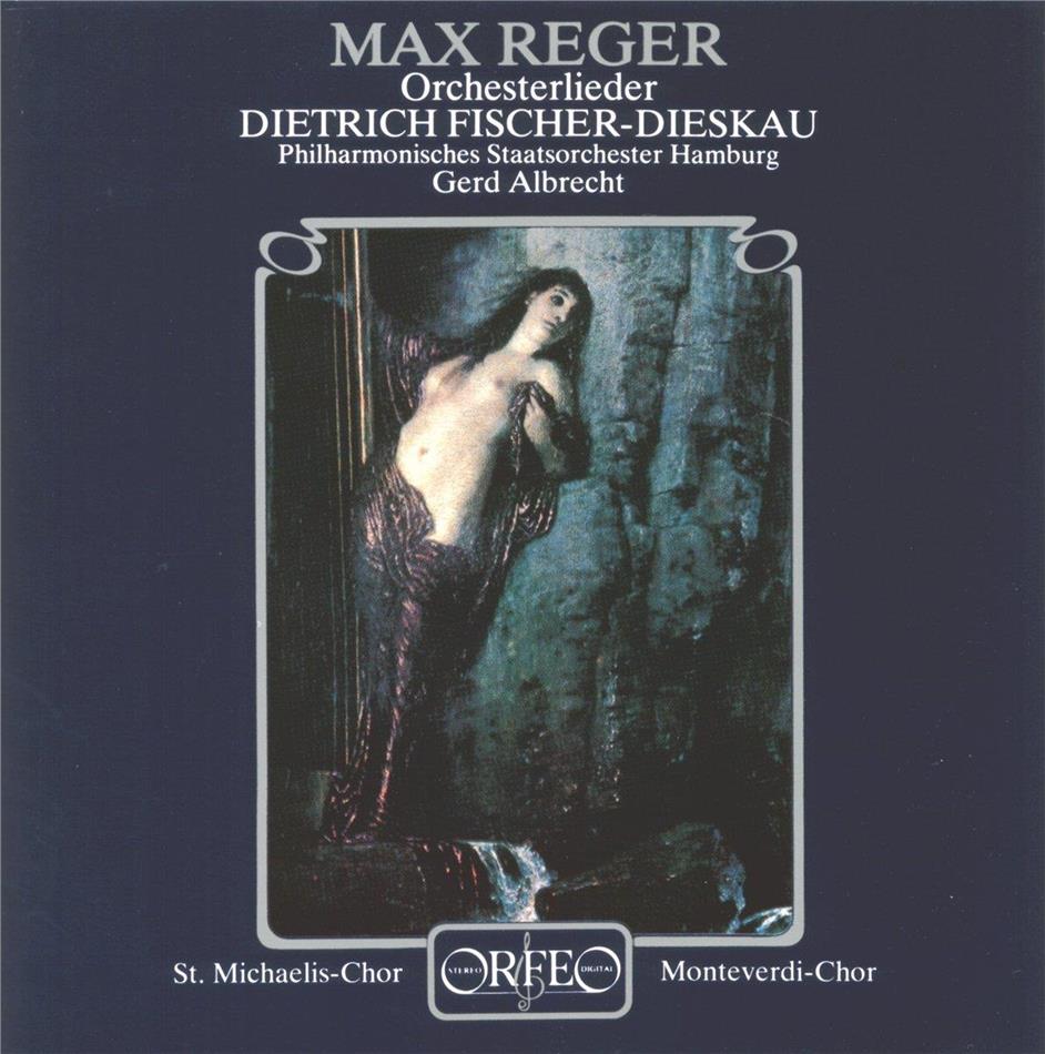 Max Reger (1873-1916), Gerd Albrecht, Dietrich Fischer-Dieskau & Philharmonisches Staatsorchester Hamburg - Orchesterlieder LP