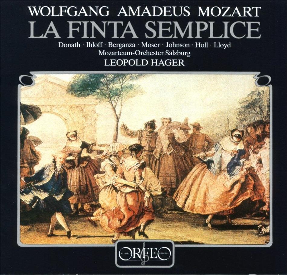 Helen Donath, Wolfgang Amadeus Mozart (1756-1791), Leopold Hager & Mozarteum Orchester Salzburg - La Finta Semplice 4 LPs