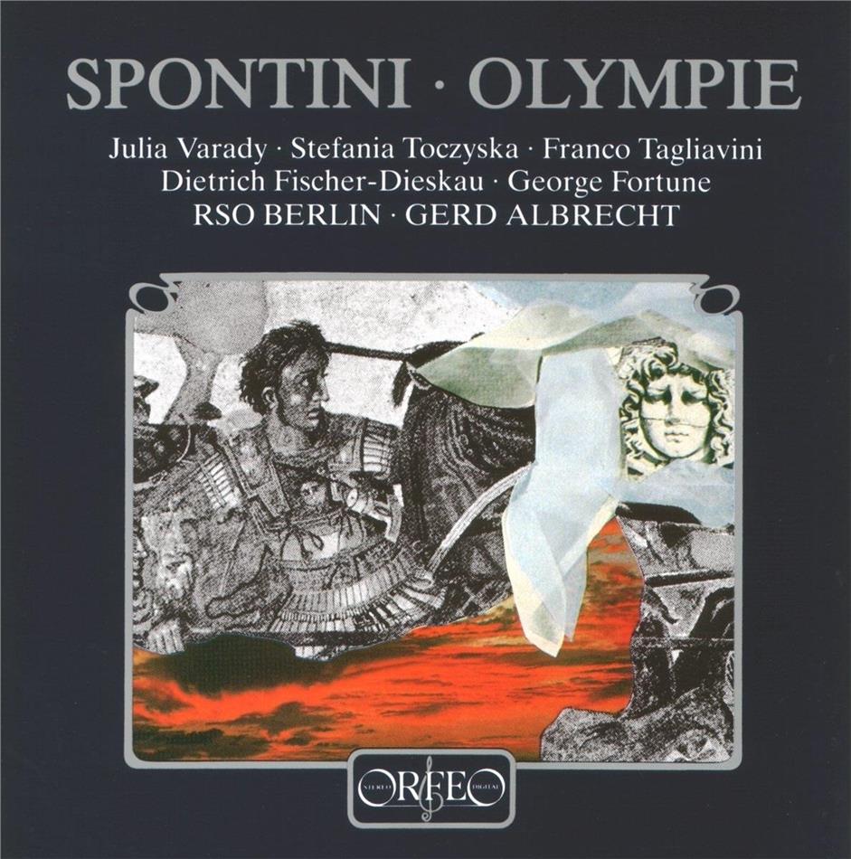 Julia Varady, Gaspare Spontini (1774-1851), Gerd Albrecht & Radio-Sinfonie-Orchester Berlin - Olympie 3 LPs