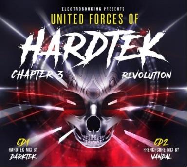 United Forces Of Hardtek Vol. 3 - Mixed By Darktek & Vandal 2 CDs