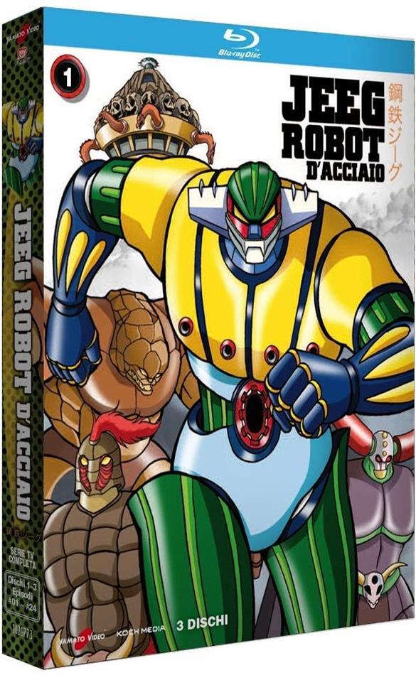 Jeeg robot d'acciaio - Serie TV Completa: Box 1/2 3 Blu-ray
