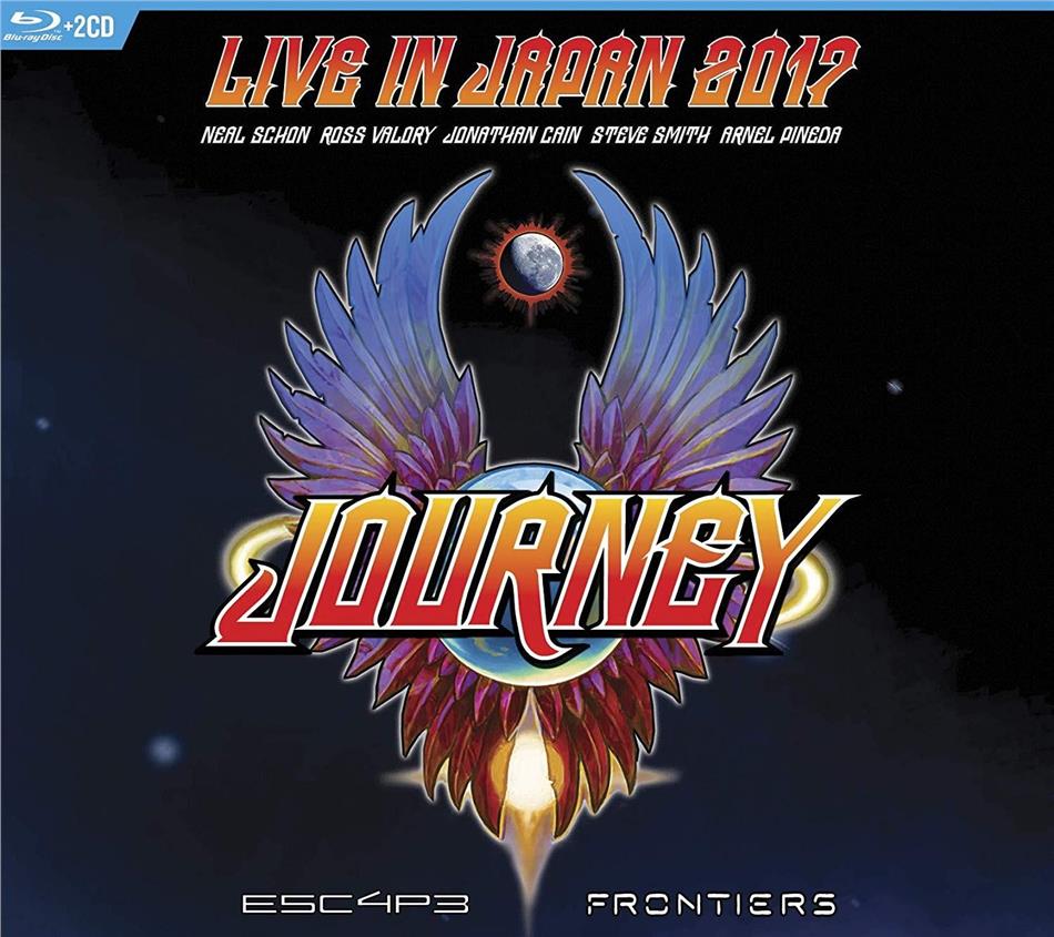 Journey - Escape & Frontiers Live In Japan 2 CD + Blu-ray