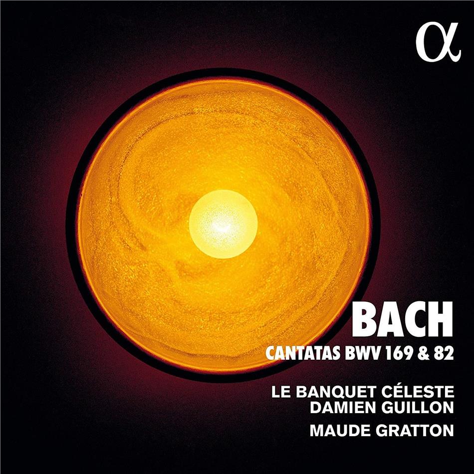 Johann Sebastian Bach (1685-1750), Damien Guillon & Le Banquet Céleste - Kantaten BWV 169 & 82