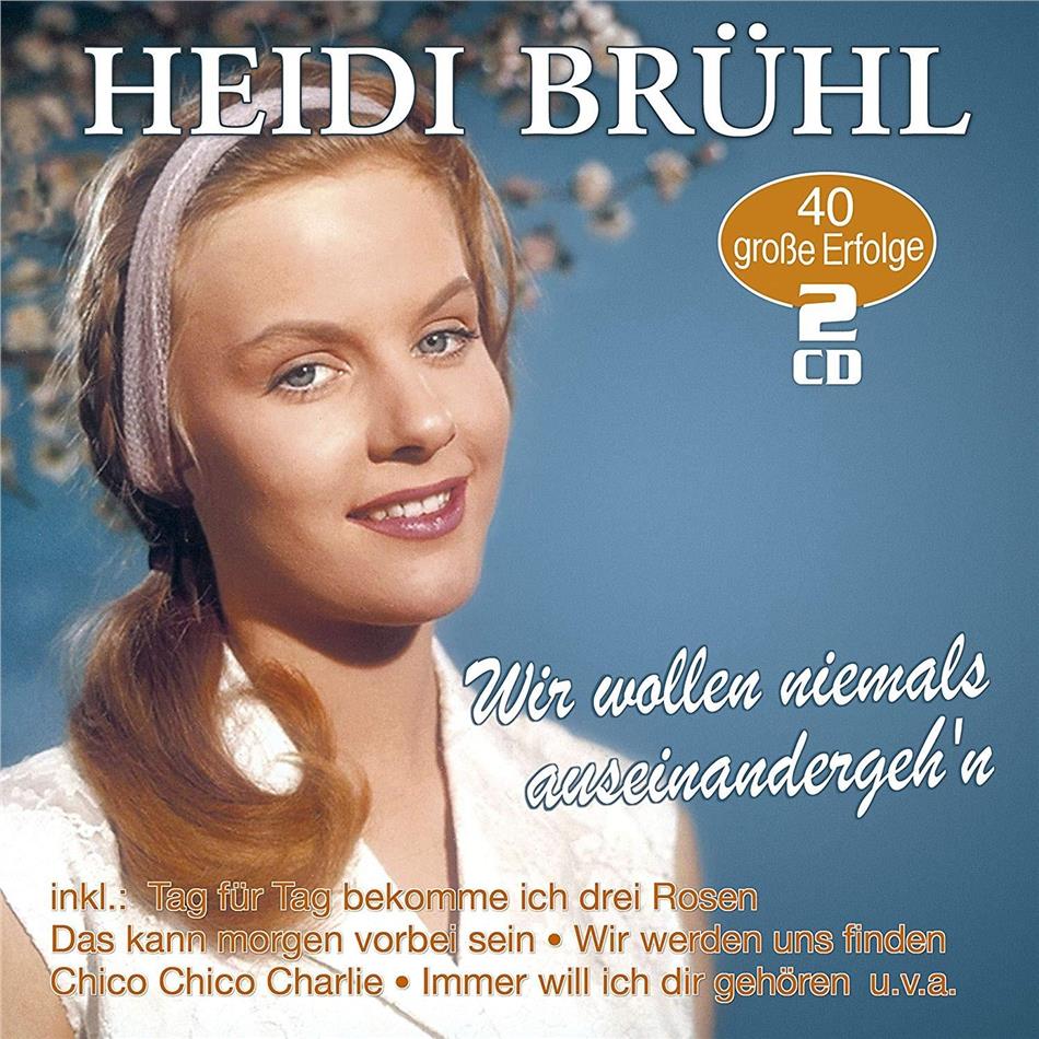 Heidi Brühl - Wir Wollen Niemals Auseinandergeh'n 2 CD
