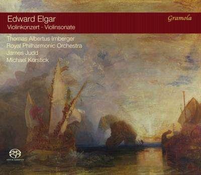 Thomas Albertus Irnberger, Michael Korstick, Sir Edward Elgar (1857-1934), James Judd & The Royal Philharmonic Orchestra - Violinkonzert / Violinsonate Hybrid SACD