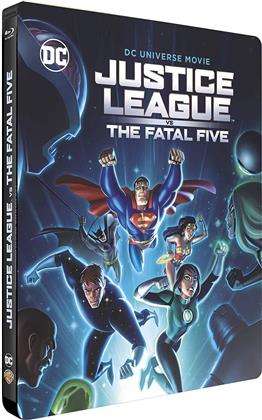 Justice League vs the Fatal Five (2019) (Day One Steelbook Edition, Limited Edition, Steelbook)