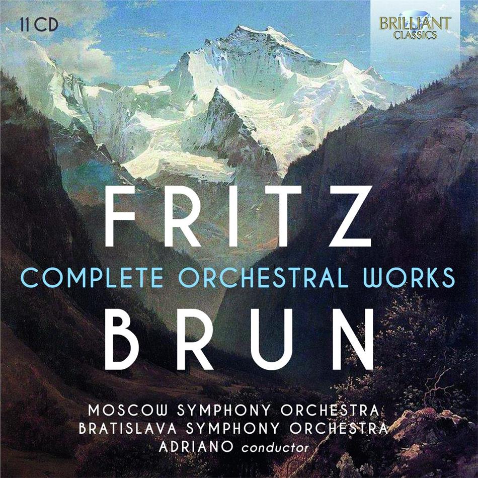 Fritz Brun (1878-1959) - Complete Orchestral Works 11 CD
