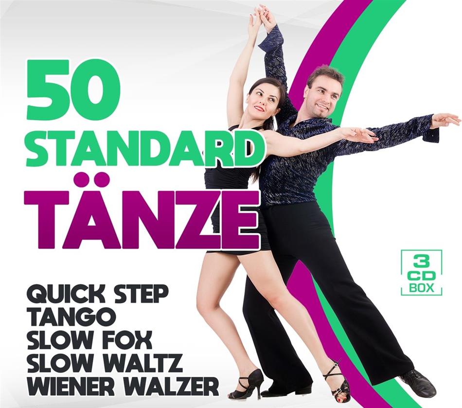 50 Standard Tänze 3 CDs