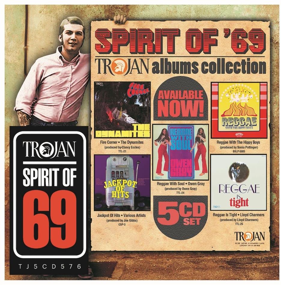 Spirit Of 69: The Trojan Albums Collection 5 CD