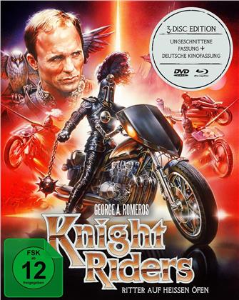 Knightriders - Ritter auf heissen Öfen (1981) (Kinoversion, Mediabook, Uncut, 2 Blu-rays + DVD)