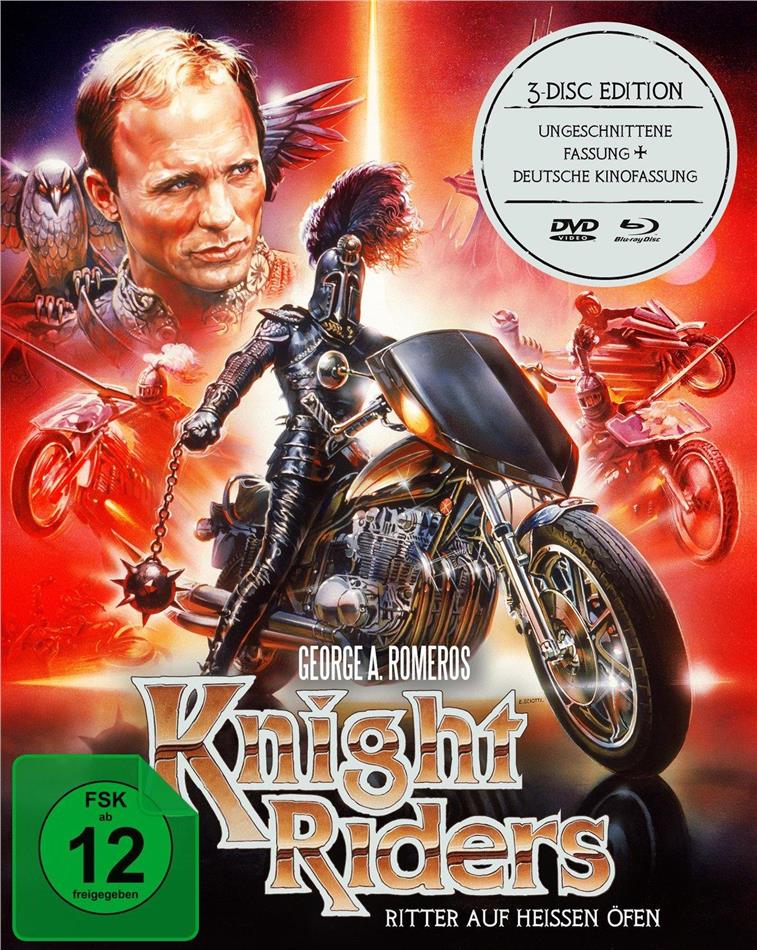 Knightriders - Ritter auf heissen Öfen (1981) Cinema Version, Mediabook, Uncut, 2 Blu-rays + DVD