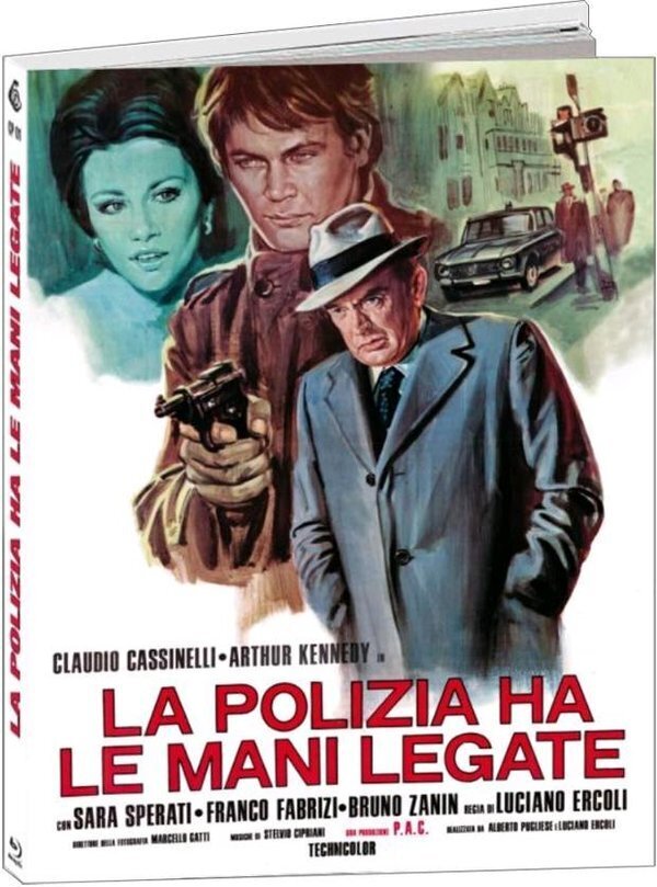 La polizia ha le mani legate (1975) Cover B, Édition Limitée, Mediabook
