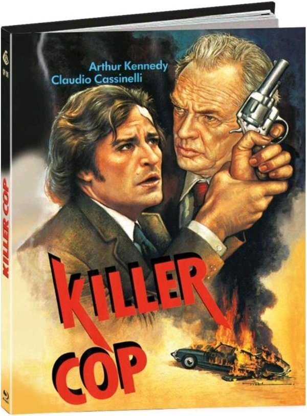 Killer Cop (1975) Cover C, Édition Limitée, Mediabook