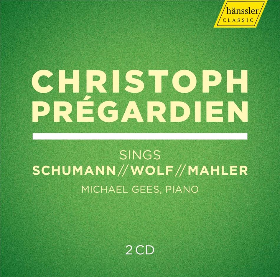 Christoph Pregardien & Michael Gees - Lieder Von Schumann, Wolf & Mahler 4 CDs