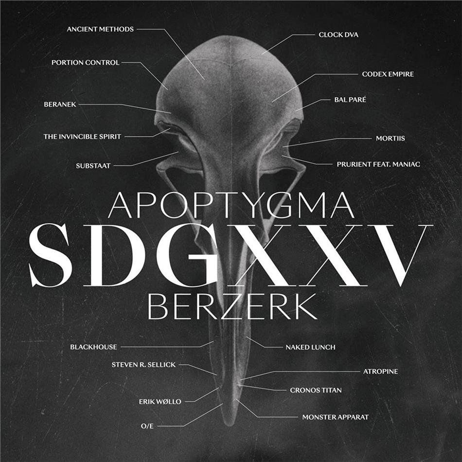 Apoptygma Berzerk - Sdgxxv Clear Vinyl, 2 LPs