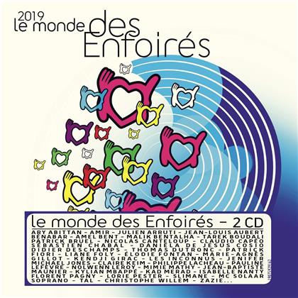 Les Enfoir&eacute;s - 2019 Le monde des Enfoir&eacute;s (2 CD)