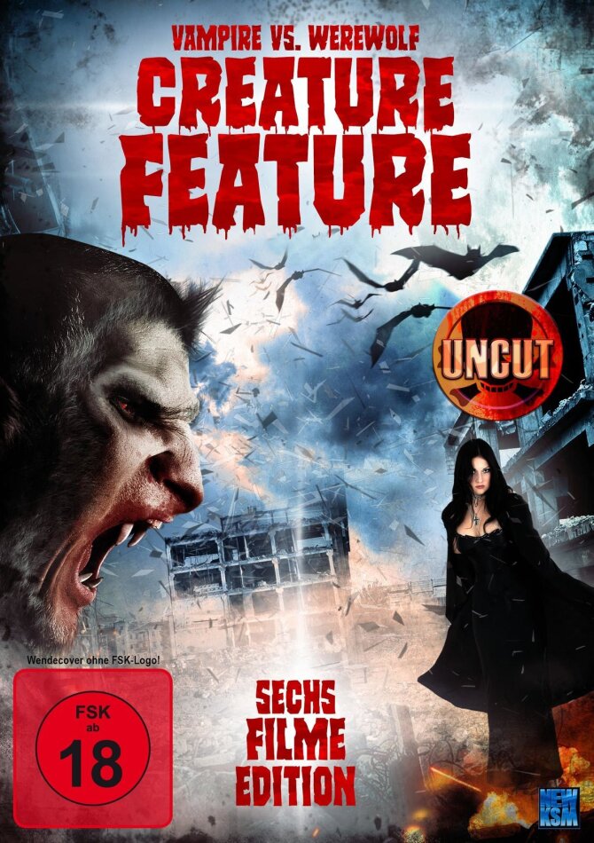 Vampire vs. Werewolf - Creature Feature 2 DVDs