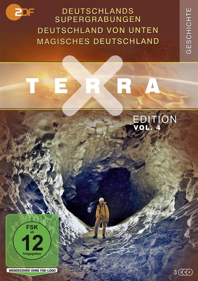 Terra X Edition - Vol. 4: Deutschlands Supergrabungen / Deutschland von unten/Magisches Deutschland 3 DVDs