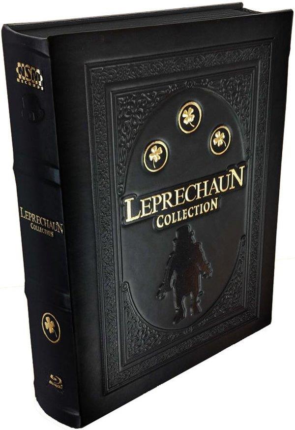Leprechaun Collection Leatherbook, Limited Edition, Uncut, 5 Blu-rays