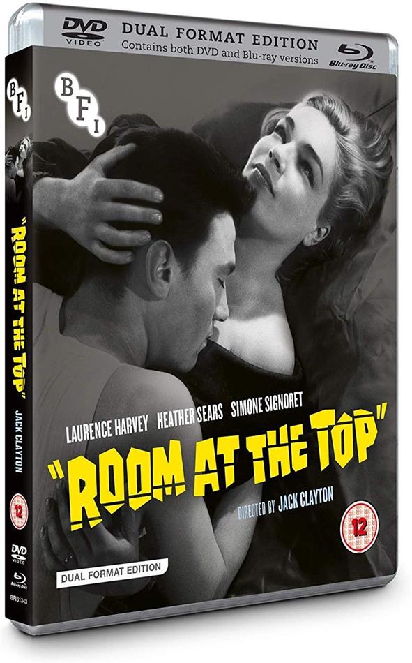 Room At The Top (1959) DualDisc, b/w, Blu-ray + DVD