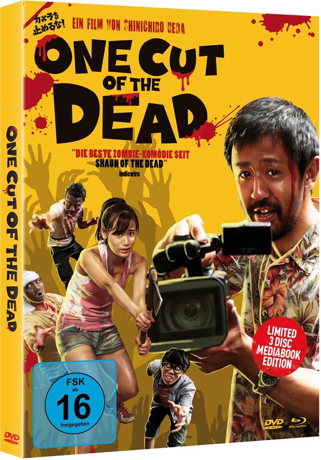 One Cut of the Dead (2017) Cover B, Mediabook, Blu-ray + 2 DVD