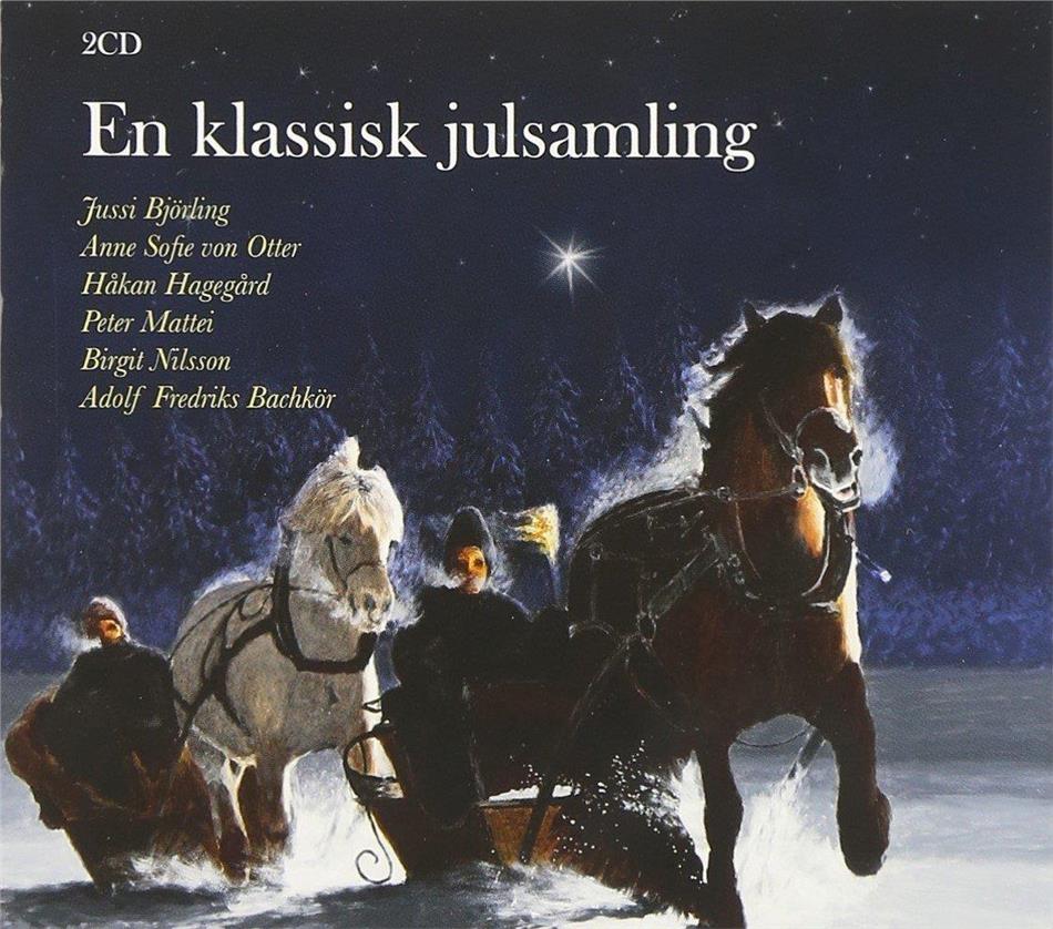 Jussi Björling, Anne Sofie von Otter, Hakan Hagegard, Peter Mattei, … - En Klassik Julsamling 2 CDs