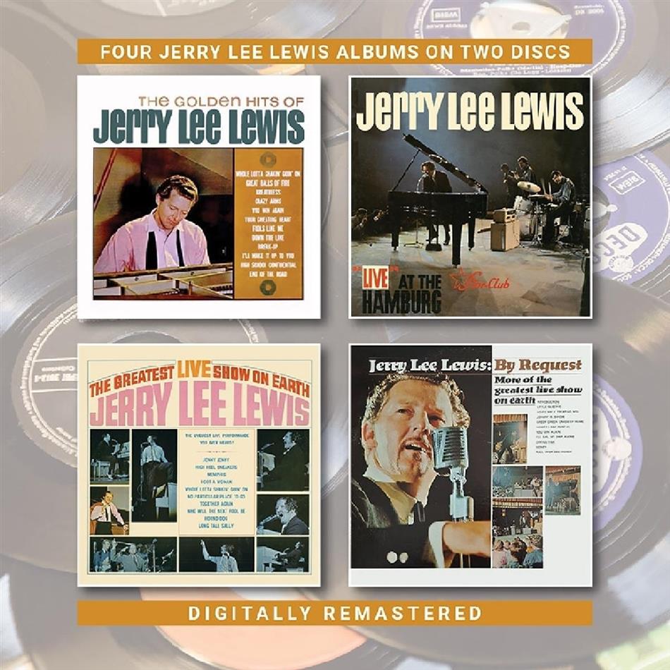 Jerry Lee Lewis - 4 Albums 2 CD