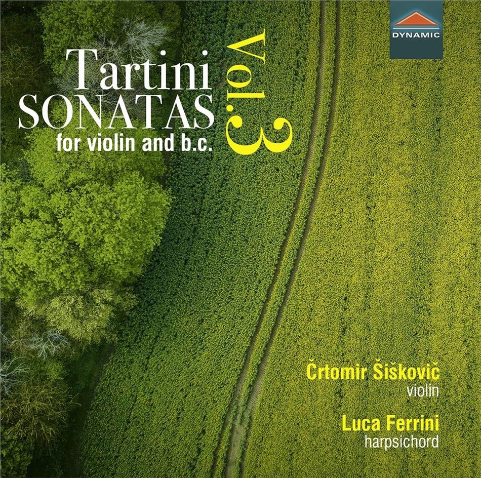 Giuseppe Tartini (1692-1770), Crtomir Siskovic & Luca Ferrini - Sonaten Für Violine & B.C. Vol. 3