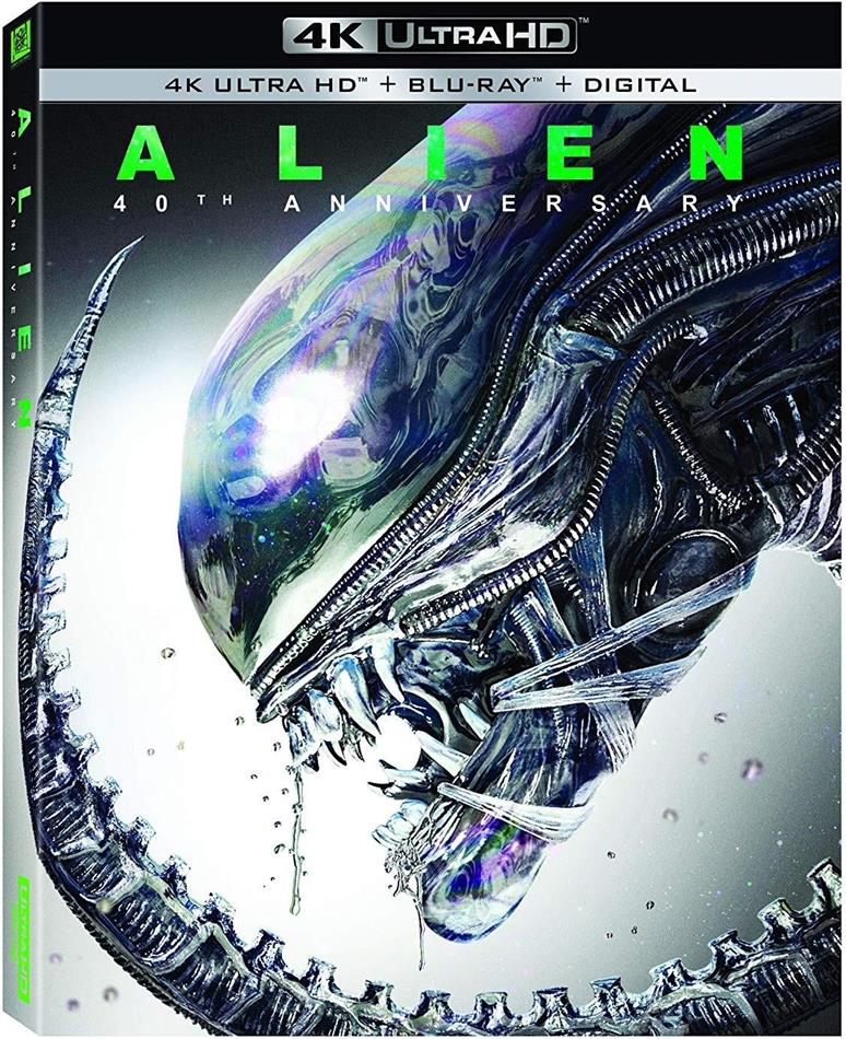 Alien (1979) 40th Anniversary Edition, 4K Ultra HD + Blu-ray