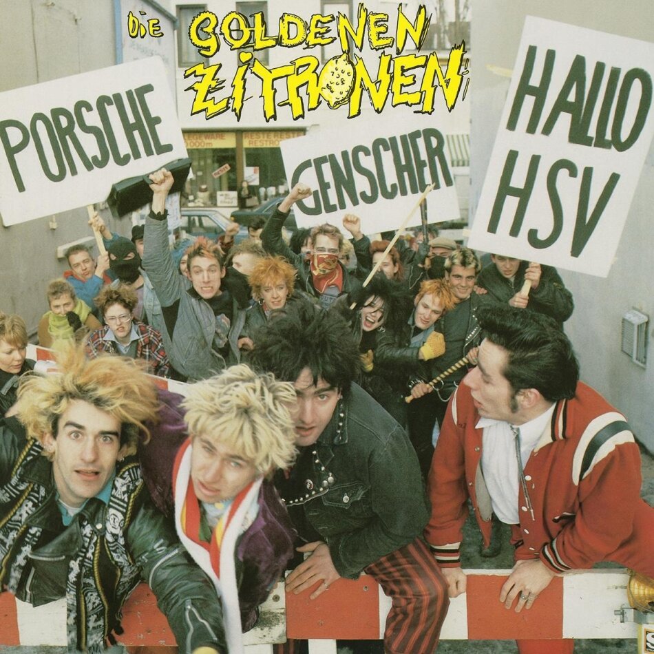 Die Goldenen Zitronen - Porsche Genscher Hallo HSV Reissue, LP + CD + 7" Single