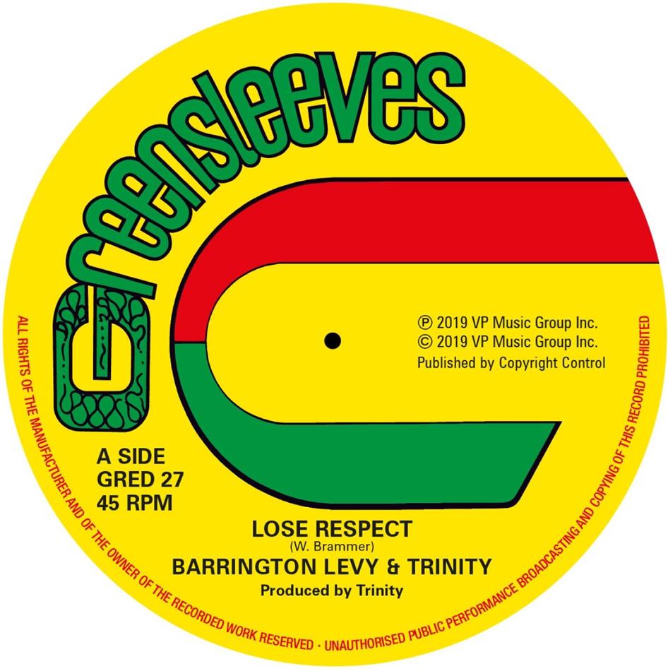 Barrington Levy - Lose Respect Extended Edition, 12" Maxi