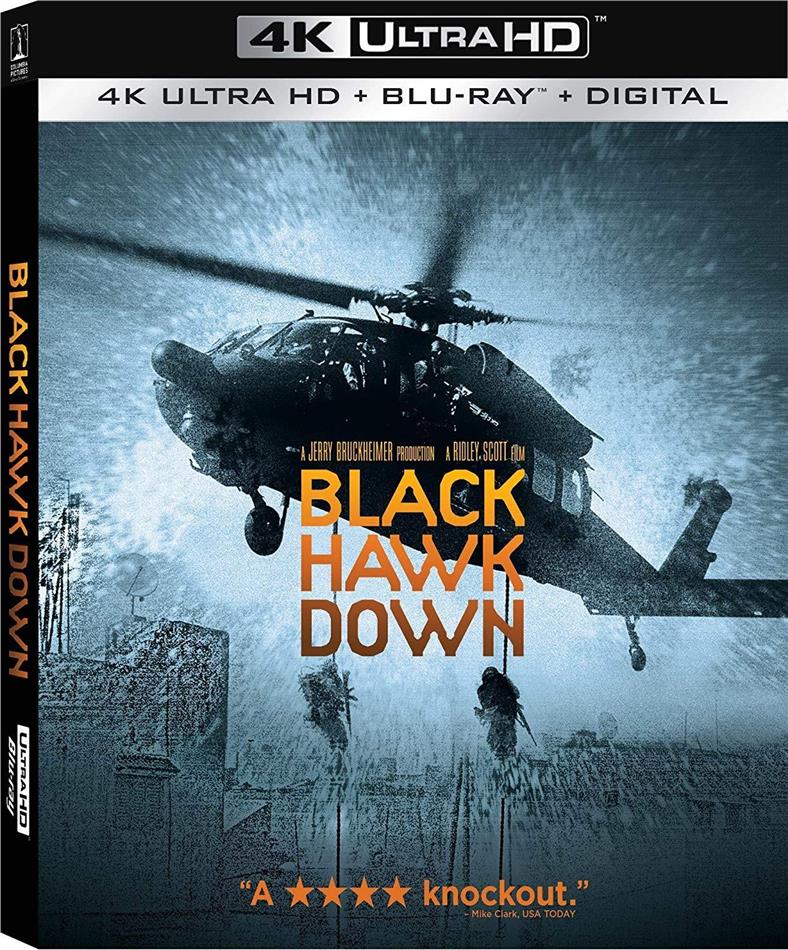 Black Hawk Down (2001) 4K Ultra HD + Blu-ray
