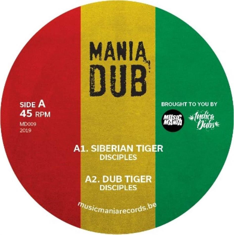 Disciples - Siberian Tiger / Ease Up Ep 7" Single