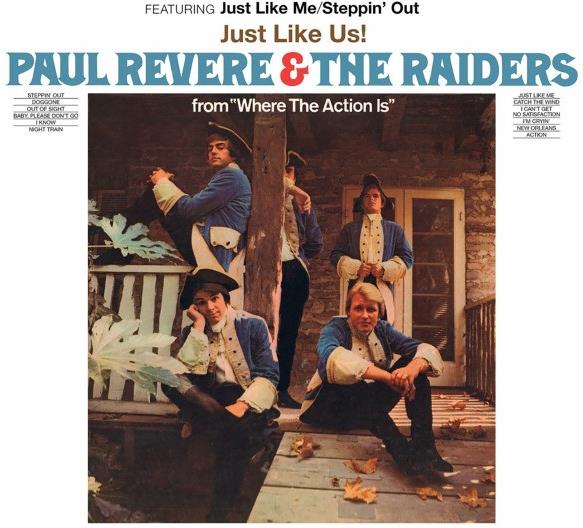 Paul Revere & Mark Lindsay - Just Like Us Friday Music, Gatefold, White Vinyl, LP