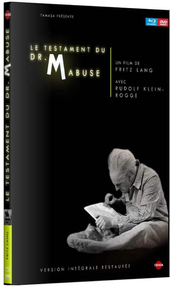 Le testament du Dr. Mabus (1933) Version Restaurée, Blu-ray + DVD